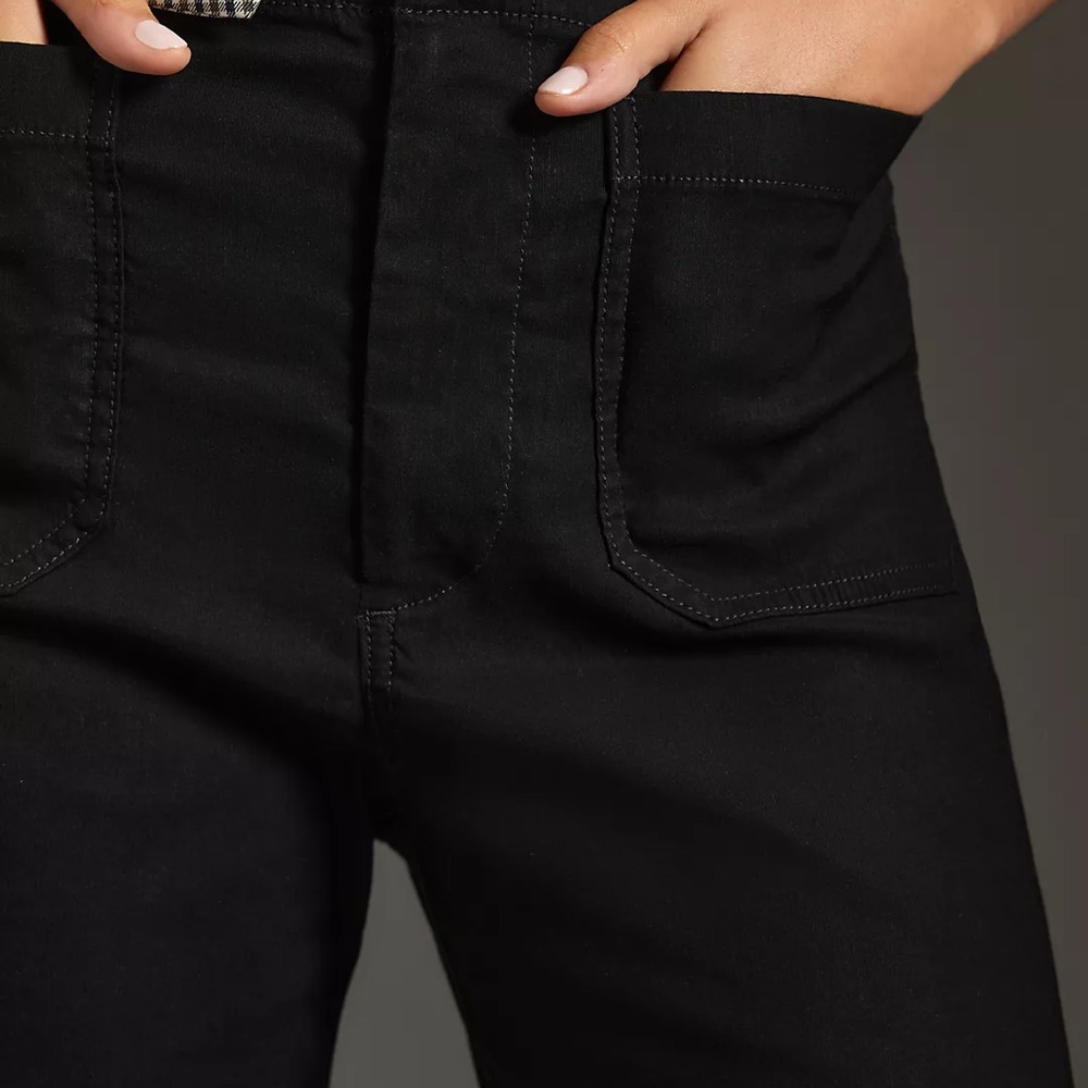 NWT The Colette Full Length  Wide Pants by Maeve/ Black/ size 28 - Picture 5 of 5